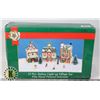 Image 1 : 11 PCS DELUXE LIGHT-UP VILLAGE SET