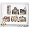 Image 1 : CHRISTMAS VILLAGE HOUSE SET