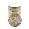 Image 1 : Roll of (20) Brilliant Uncirculated 1923 $1 Peace Silver Dollar Coins