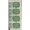 Image 2 : Uncut Sheet of (4) State of Louisiana Baby Bond Obsolete Notes