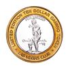 Image 1 : .999 Silver Las Vegas Club $10 Casino Limited Edition Gaming Token