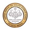 Image 2 : .999 Silver Las Vegas Club $10 Casino Limited Edition Gaming Token