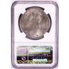 Image 2 : 1925 $1 Peace Silver Dollar Coin NGC MS64