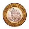 Image 1 : .999 Silver Sam's Town Las Vegas, Nevada $10 Limited Edition Casino Gaming Token