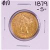Image 1 : 1879-S $10 Liberty Head Eagle Gold Coin