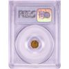 Image 2 : 1872 California Fractional Octogonal Quarter Dollar Gold Coin PCGS MS62