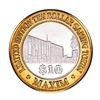 Image 2 : .999 Silver Maxim Hotel & Casino Las Vegas, NV $10 Limited Edition Gaming Token