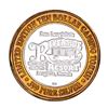 Image 1 : .999 Silver Riverside Resort Casino Laughlin, NV $10 Limited Edition Gaming Token