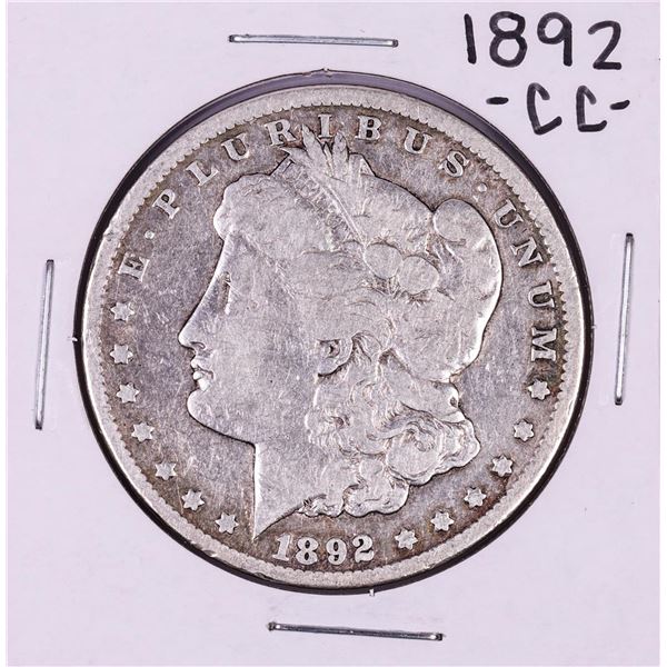 1892-CC $1 Morgan Silver Dollar Coin