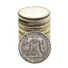 Image 2 : Roll of (20) Brilliant Uncirculated 1963 Franklin Half Dollar Coins