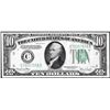 Image 1 : 1934D $20 Federal Reserve Note Philadelphia