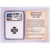 Image 2 : 1565 KB Hungary Denar 'Madonna and Child' Coin NGC XF45 w/ Story Box