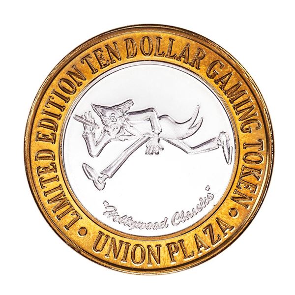 .999 Silver Union Plaza Las Vegas, Nevada $10 Casino Limited Edition Gaming Token