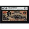 Image 1 : 1860's $5 Bank of North Carolina Wilmington Obsolete Note PMG Choice Fine 15 Net