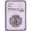 Image 1 : 1963 Proof Franklin Half Dollar Coin NGC PF68