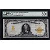 Image 1 : 1907 $10 Gold Certificate Note Fr.1172 PMG Very Fine 30EPQ