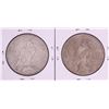 Image 2 : Lot of (2) 1927-D $1 Peace Silver Dollar Coins