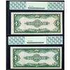 Image 2 : Changeover Pair of 1923 $1 Silver Certificate Notes PCGS Extremely Fine 40PPQ/45PPQ