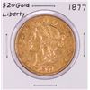 Image 1 : 1877 $20 Liberty Head Double Eagle Gold Coin