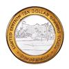 Image 1 : .999 Silver Casablanca Resort & Casino Mesquite, NV $10 Limited Edition Gaming Token
