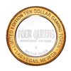 Image 2 : .999 Silver Four Queens Casino Hotel Las Vegas, NV $10 Limited Edition Gaming Token