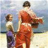 Image 2 : Pino (1939-2010) "Summer Retreat" Limited Edition Giclee On Canvas