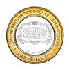 Image 2 : .999 Silver Golden Nugget Las Vegas, Nevada $10 Casino Limited Edition Gaming Token