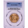 Image 1 : 1882 $10 Liberty Head Eagle Gold Coin PCGS MS62