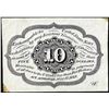 Image 2 : March 3, 1863 Second Issue Ten Cents Fractional Currency Note