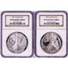 Image 1 : Lot of 1991-S to 1992-S $1 Proof American Silver Eagle Coins NGC PF69 Ultra Cameo
