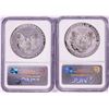 Image 2 : Lot of 1991-S to 1992-S $1 Proof American Silver Eagle Coins NGC PF69 Ultra Cameo