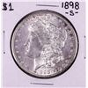 Image 1 : 1898-S $1 Morgan Silver Dollar Coin