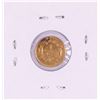 Image 2 : 1856 $1 Gold Dollar Love Token Coin Holed