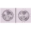 Image 2 : Lot of (2) 1998 $1 American Silver Eagle Coins