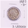 Image 1 : 1937-D 3 Legged Buffalo Nickel Coin