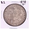 Image 1 : 1878-S $1 Morgan Silver Dollar Coin