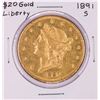 Image 1 : 1891-S $20 Liberty Head Double Eagle Gold Coin