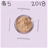 Image 1 : 2018 $5 American Gold Eagle Coin