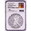 Image 1 : 2016-W Lettered Edge $1 Proof American Silver Eagle Coin NGC PF70 Ultra Cameo Mercanti