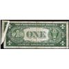 Image 2 : 1935C $1 Silver Certificate Gutter Fold Error Note