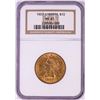 Image 1 : 1907 $10 Liberty Head Eagle Gold Coin NGC MS61