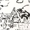 Image 2 : Ensrud Original "Chateau Olivier, Bordeaux - France" Original Pen & Ink On Paper