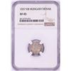 Image 1 : 1557 KB Hungary Denar 'Madonna and Child' Coin NGC XF45