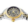 Image 3 : Rolex Ladies Two Tone Slate Grey Jubilee Diamond Datejust Wristwatch
