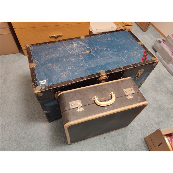 Retro Storage Chest & Suitcase