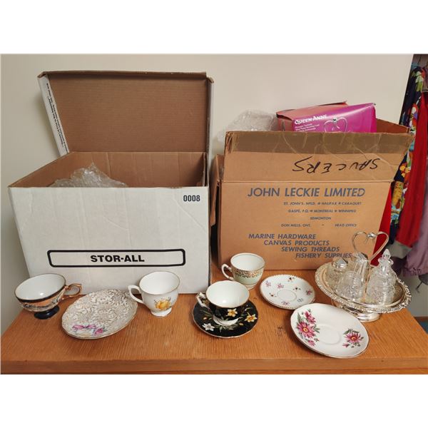Assorted Fine China & Crystal Condiment Dish Beck Auctions Inc.
