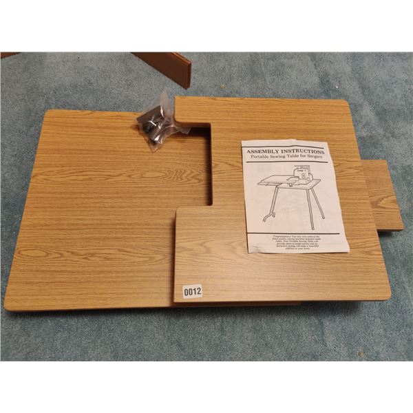 Portable Sewing Table for Sergers