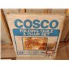 Image 1 : Cosco 5 Piece Folding Table & Chair Set