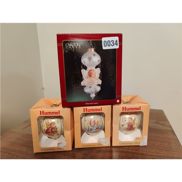 Hummel Christmas Ornaments