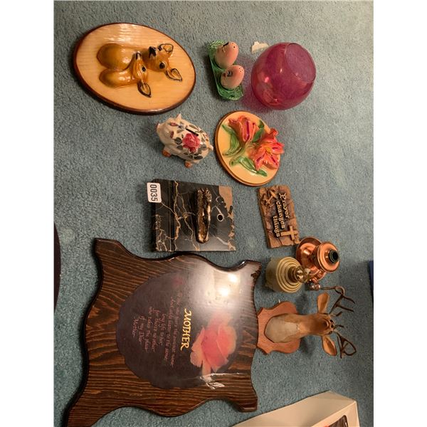 Assorted Home Decor, Decorative Pen Holder & Oils Lamps